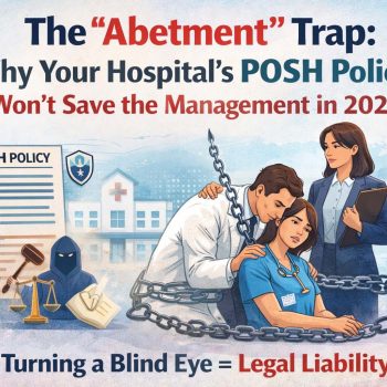 The “Abetment” Trap: Why Your Hospital’s POSH Policy Won’t Save the Management in 2026